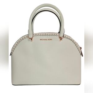 Michael Kors Emmy Leather Handbag and Bifold Wallet (Set)